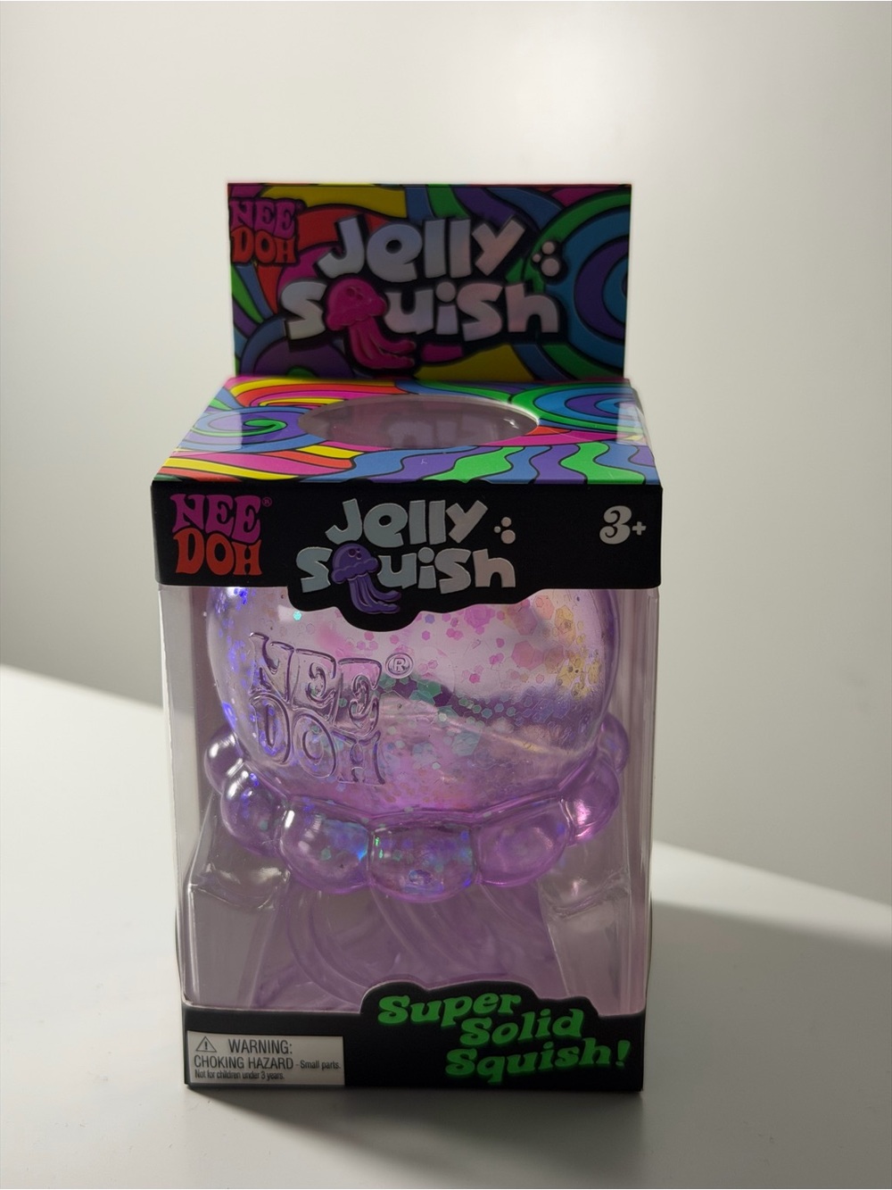 Jelly Squish Purple Kids Sensory Toy